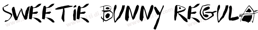 Sweetie Bunny Regula字体转换